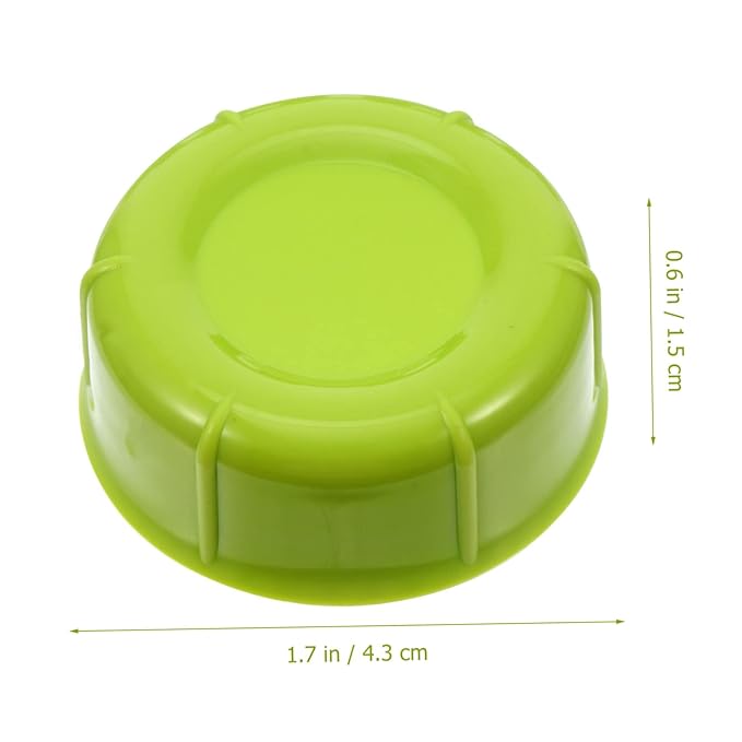 Toddmomy 10pcs Baby Bottle Seal Cap Infant Bottles Water Bottle Wide Mouth Soda Bottle Caps Baby Bottle Replacement Cap Bottles Lids for Breastmilk Bottles Reusable Bottle Caps Baby Supply