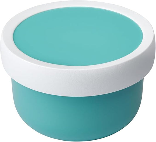 Mepal - Fruitbox Campus - Snack box for kids - Dishwasher and microwave safe - BPA free - 300 ml - Turquoise