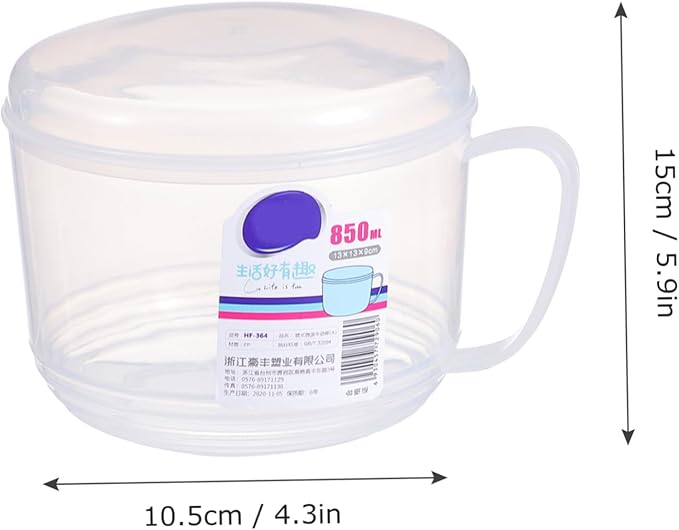 Baby Milk Cup 2-Pack Microwavable Feeding Mug with Lid and Handle 5.90X4.72X4.13In Portable Formula Preparation Bottle for Toddler Drinks
