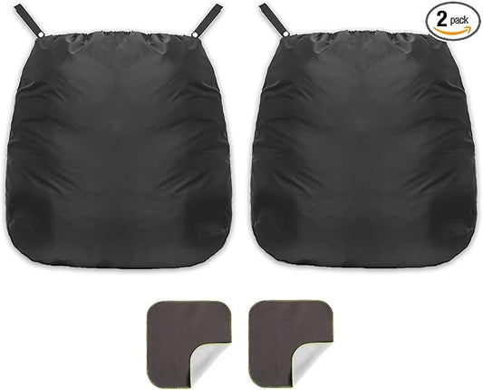 2 Pack Diaper Pail Refills and 2 Pack Wipes Reusable Cloth Diaper Wet Bag Diaper Pail Bags Adult Diaper Pail Diaper Pails Diaper Pail Refill Diaper Disposal Bags Hamper Liner