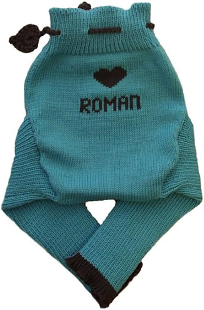 Personalized 100% MERINO wool longies diaper cover knitted pants leggings soaker custom