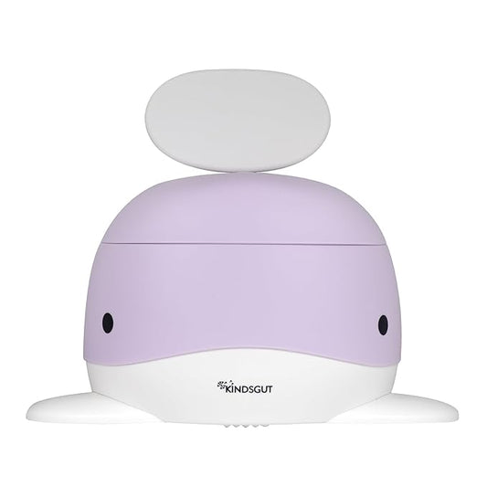 Kindsgut Whale Potty Training Toilet – Ergonomic Toddler Potty for Boys & Girls, Designed in Germany, Non-Slip & Easy Clean, Lilac