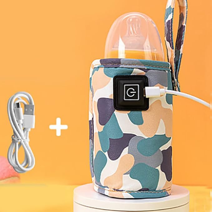 Universal USB Milk Water Warmer Travel Stroller Insulated Bag Baby Nursing Bottle Heater