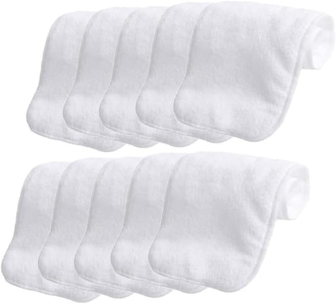Kawaii Cloth Baby Diaper Insert, Washable Liner, Booster Pad, Super Absorbent, Stay-Dry Microfiber for Newborn 6-22 lbs Cloth Diapers,- Pack of 10 Inserts