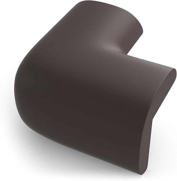 Corner Guards-8 Pack, Table Corner Protectors for Baby Safety, Super Soft Baby Proofing Corner Protector Edge Protectors with 3M Tape, Home Furniture Safety Bumper, brown