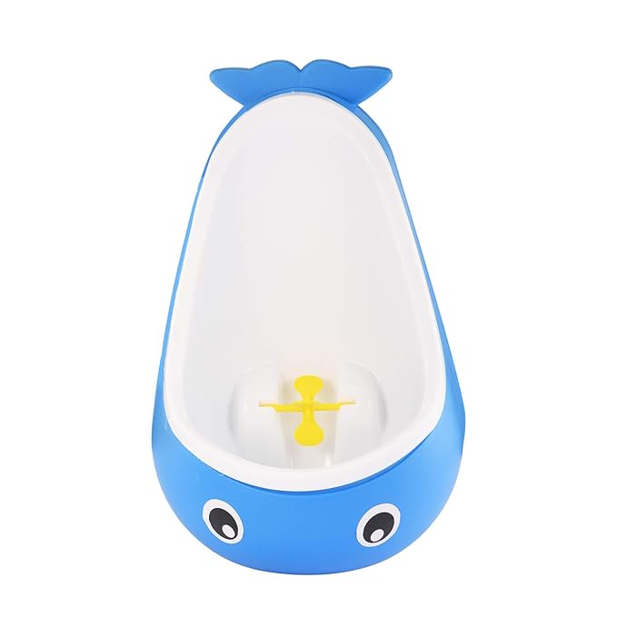 Potty Training Urinal for Boys - Cute Whale Training Urinal/Potty Urinal Pee Trainer Urine(Blue Whale)