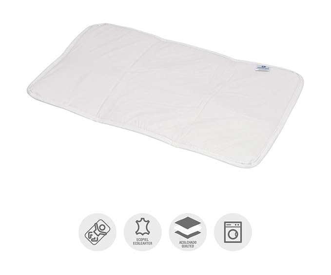 Cambrass Durable Nappy Changing Mat – Ultra Soft Portable Waterproof Folding Diaper Changing Sheet