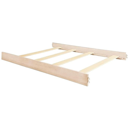 Full-Size Conversion Kit Bed Rails for Baby Appleseed and Eco-Chic Convertible Cribs - Solid Wood Rail - Toddler & Adult Bed Rail for Full-Size Beds - Nursery and Baby Furniture (Almond, Hook-On Kit)