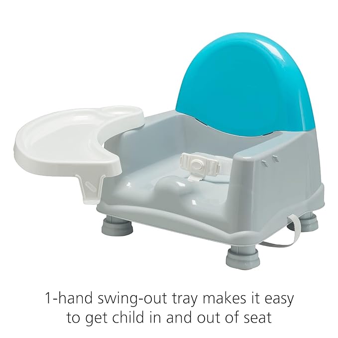Safety 1st Easy Care Swing Tray Feeding Booster, Atlantis