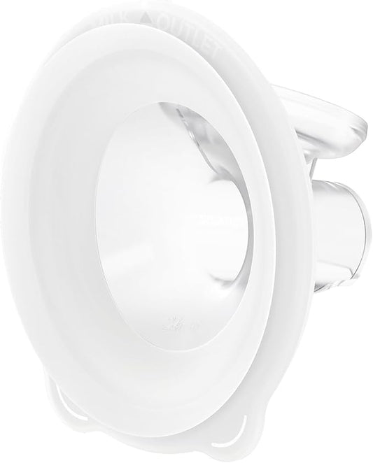 Momcozy Original S12Pro Quick Replacement Accessories, Only Compatible with Momcozy S12Pro Quick Breast Pump NOT for S9Pro/S12Pro (DoubleFit Hybrid Flange 24mm,1 Pack)