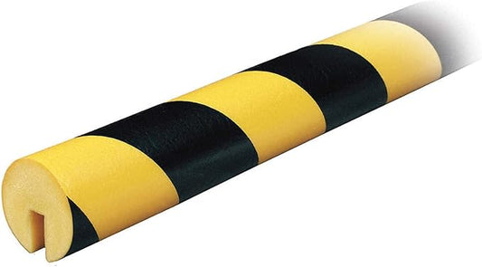 Edge Guard, Rounded, Black/Yellow