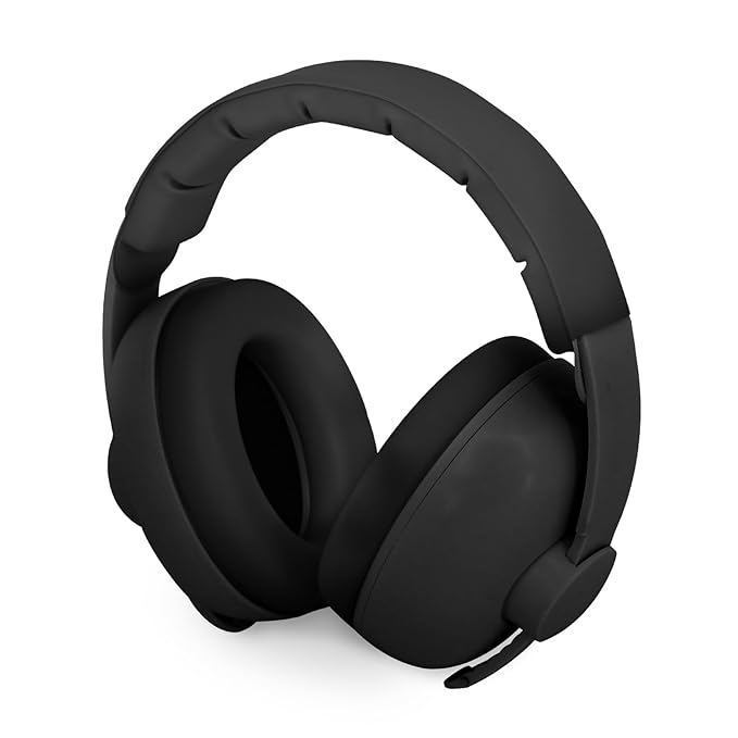 Baby Headphones for Noise Protection - Infant Ear Muffs Noise Protection - Toddler Noise Cancelling Headphones - Baby Ear Protection for 0 to 36 Months, Adjustable - Black