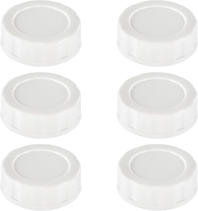 Baby Bottle Cap for Pigeon Bottle, Soft & Safe Bottle Lid, 6 Count