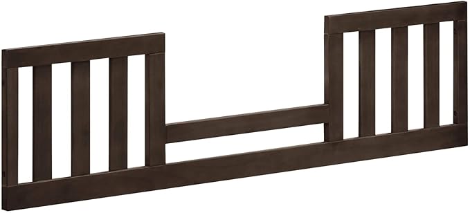 Toddler Bed Safety Guard Rail for Namesake's Monogram, Formerly Franklin & Ben Convertible Cribs - Solid Wood for Convertible Crib to Toddler Bed Conversion - Safety Guard Rail (Tillen, Washed Grey)