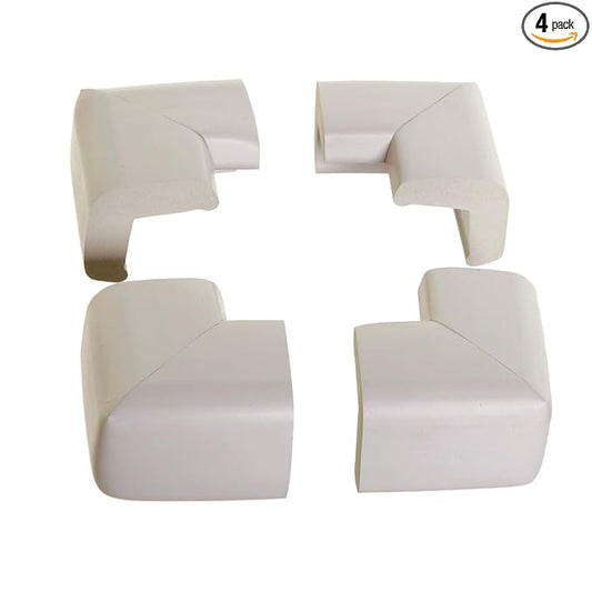 Dreambaby Soft Foam Corner Protectors - Grey - 4 Count -Model L1302