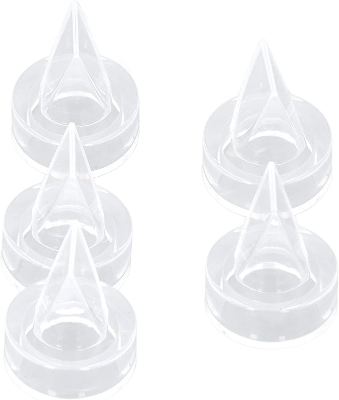 Duckbill Valve Replacement Kit, 5 Pieces, Food Grade Silicone, Baby Pump Valve, Accessories