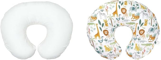 Boppy Original Nursing Pillow Liner Nursing Pillow Cover, Colorful Wildlife, Fits Original Support for Breastfeeding