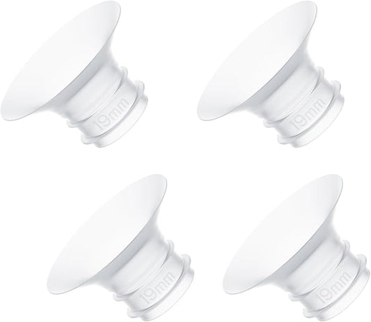 Momcozy Air 1 Inserts 19mm, Food-Grade Silicone & BPA Free, Original Breastfeeding Parts, 4 PCS