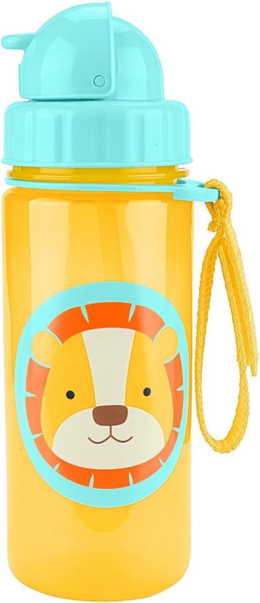 Lion Kids' Straw Water Bottle - Skip Hop