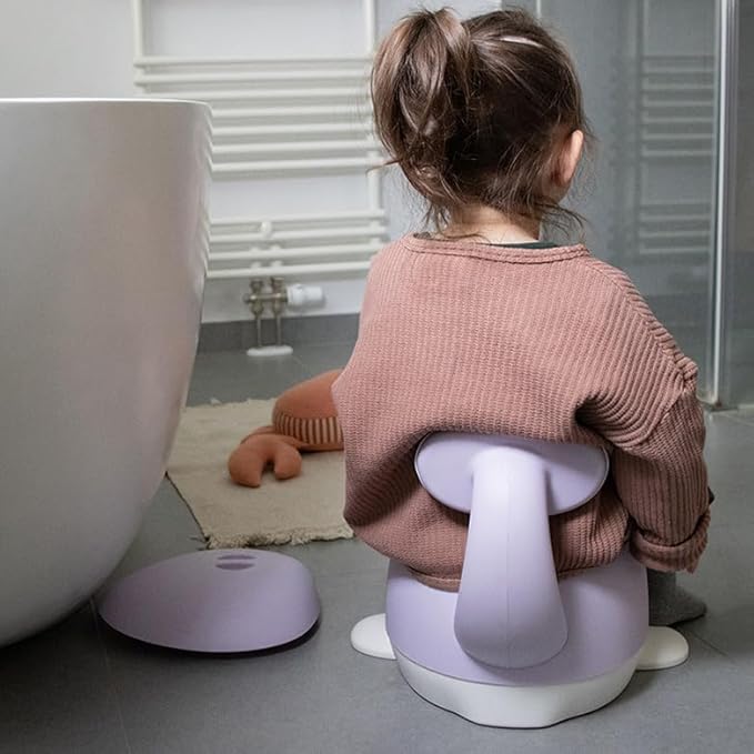 Kindsgut Whale Potty Training Toilet – Ergonomic Toddler Potty for Boys & Girls, Designed in Germany, Non-Slip & Easy Clean, Lilac