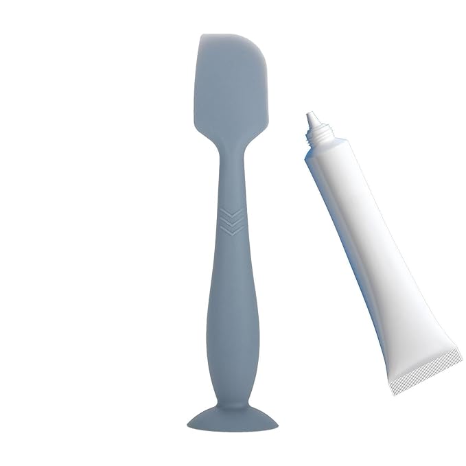 Diaper Cream Spatula – Soft Silicone Applicator, Bottom Brush, Nappy Rash Cream Tool, Easy Hygienic Safe | Butt Paste, Ideal For Diaper Changing Bath Care Home Travel Use