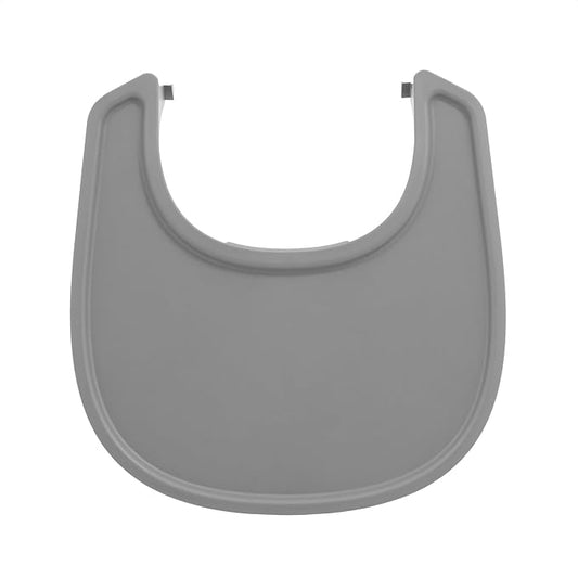 Stokke Tray for Nomi, Grey - Easily Mounts on Stokke Nomi Baby Set - Dishwasher-Safe, Food-Grade Plastic
