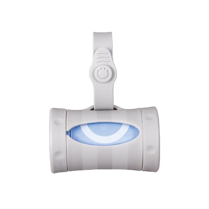 Ubbi Retractable On-the-Go Diaper Bag Dispenser with 36 Lavender Scented Refill Bags for Baby Travel