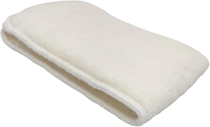 EcoAble Diaper Booster Pads – Snap-in Rayon Inserts for Cloth Diapers | Add Absorbency | Reusable & Trim Fit (Size 2 / Inserts ONLY, 3-Pack)