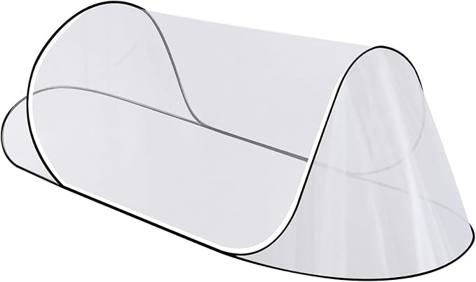 78 * 31 * 23 Inch Large Pop Up Mosquito Net, Portable Foldable Mesh Tent, Breathable Lightweight Mosquito Net Tent for Bed Camping Travel Patio