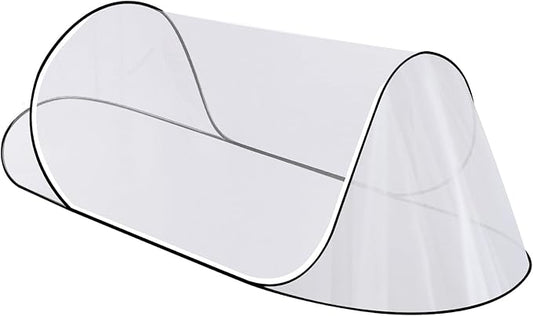 78 * 31 * 23 Inch Large Pop Up Mosquito Net, Portable Foldable Mesh Tent, Breathable Lightweight Mosquito Net Tent for Bed Camping Travel Patio