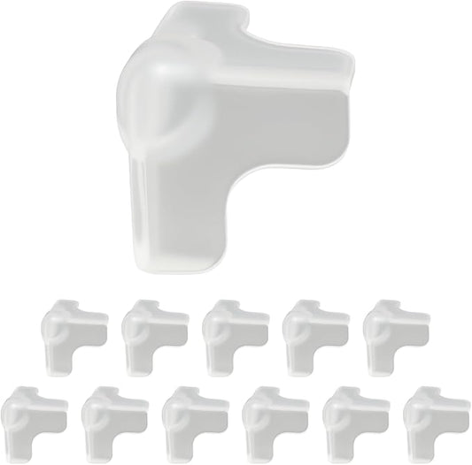 12 PCS Corner Protectors for Baby, Transparent Corner Protectors, Baby Proof Corners and Edges for Wood, Aluminium, Glass, Metals, Marble, Concrete, Edges & Sharp Corners, Which Adopt an Airbag Design