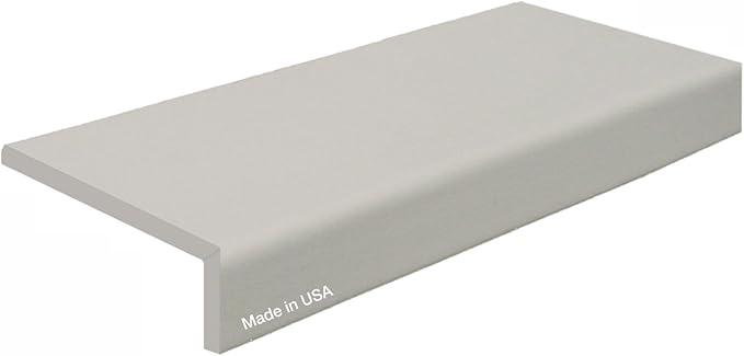 Kidkusion Soft Seat Edge Cushion | Made in USA | 108" | Taupe | Fireplace Safety Cushion | Hearth Pad