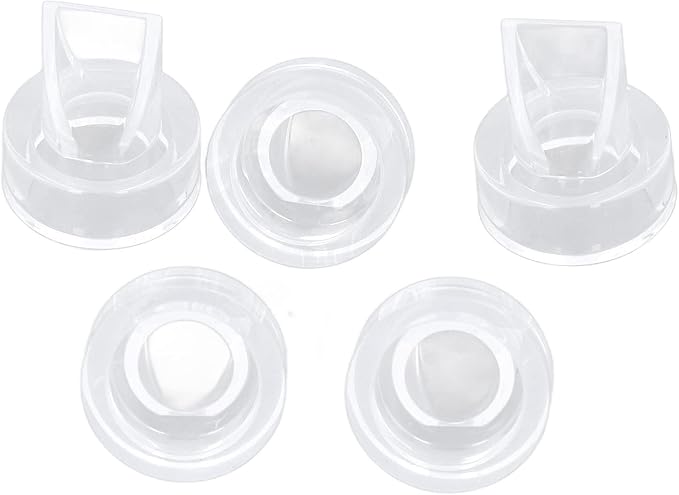 Duckbill Valve Replacement Kit, 5 Pieces, Food Grade Silicone, Baby Pump Valve, Accessories