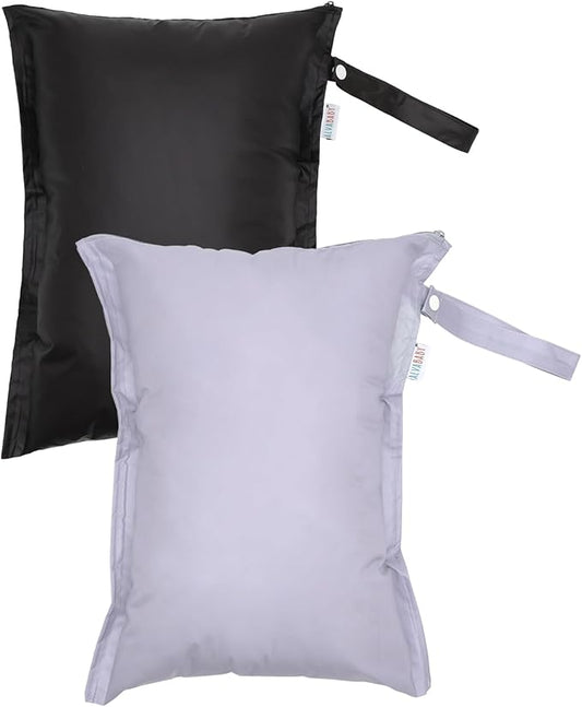 ALVA Waterproof Leakproof Wet Dry Bag 2-Pack | Reusable for Swim, Baby Clothes, Diapers & Travel 2LK02