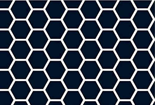 SheetWorld Baby Fitted Moses Basket Sheet 13 x 27 inches, 100% Cotton Woven Sheet, Unisex Boy Girl, Navy Honeycomb, Made in USA