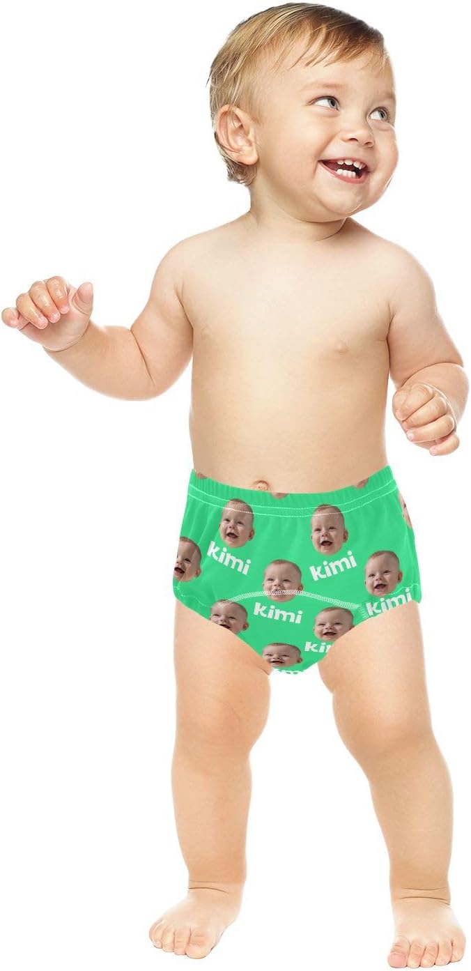Joko Ivery 1 Bright Green Custom Potty Training Pants Unisex Traning Potty Panty for Toddlers Girls Boys 5T 3Pcs