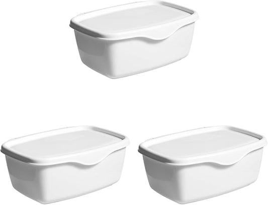 Alipis 3pcs Wet Tissue Storage Box Lid Compact and Portable Organizer for Desktop and Travel for Stationery and Items