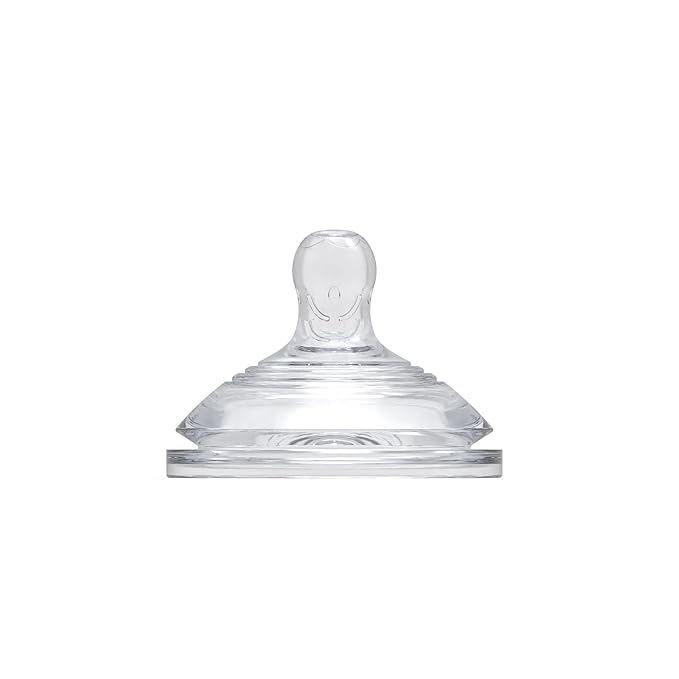 Dr. Talbot's Anti-Colic Bottle Replacement Nipples - Feeding Supplies for Newborn - (2-Pack) Medium Flow Soft Flex Nipples - 3+ Months