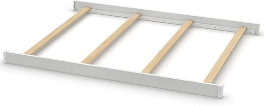 CC KITS Full-Size Conversion Kit Bed Rails Compatible with Simmons Kids Convertible Cribs by Delta Children - Solid Wood Rail - Toddler and Adult Bed Rail for Full-Size (Rustic Bianca, Bolt-ON KIT)