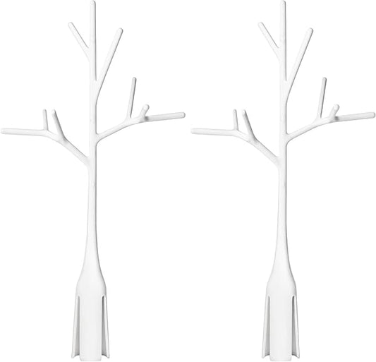 Boon Twig Grass and Lawn Drying Rack Accessory, White (Pack of 2)