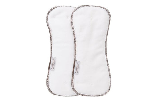 Buttons Cloth Diapers - Large Nighttime "Doubler" Insert - 2 Pack