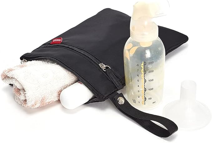 MOMIGO 3pcs Diaper Bag Baby Cooler Pouch Set - Diaper Bag Organizing Pouches Diaper Wet Dry Bags Waterproof Reusable, Travel Beach Pool Daycare for Diaper or Wet Clothes