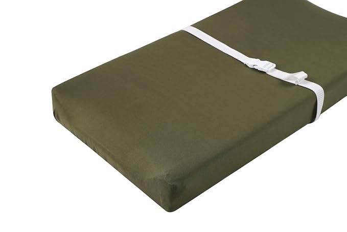 Changing Pad Cover Set 3 Pack Jersey Knit Ultra Soft for Baby Boys Girls Brown/Light Green/Bear Leaf