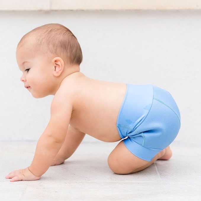 Splash About Happy Nappy Swim Diaper, Cashmere Blue, 12-24 Months