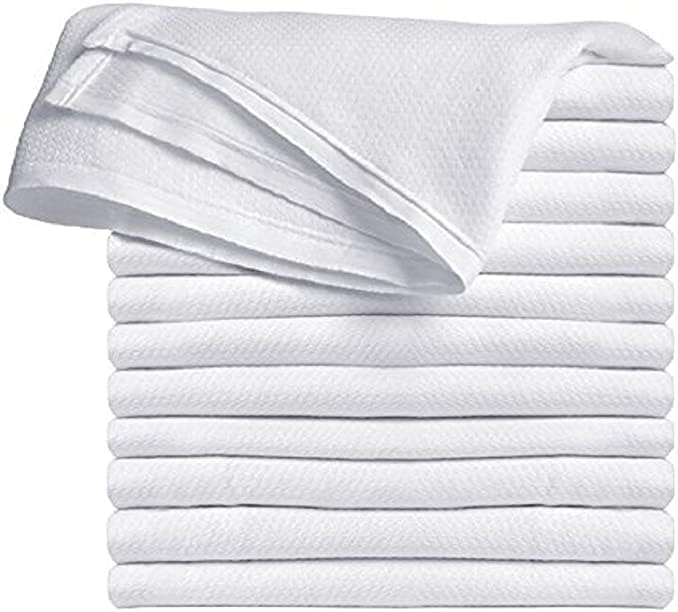 Premium 100% Cotton Cloth Diapers for Baby, 132 Pack Reusable, Machine Wash, Multipurpose Flat Fold Unisex Cloth Diaper