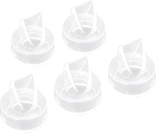 Duckbill Valve Replacement Kit, 5 Pieces, Food Grade Silicone, Baby Pump Valve, Accessories
