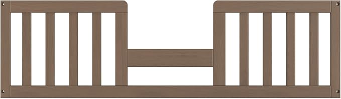 Child Craft Toddler Bed Guard Rail Converts Lucas 4-in-1 Convertible Crib into Toddler Bed, Made of Pinewood, Baby Safe Non-Toxic Finish (Dusty Heather)