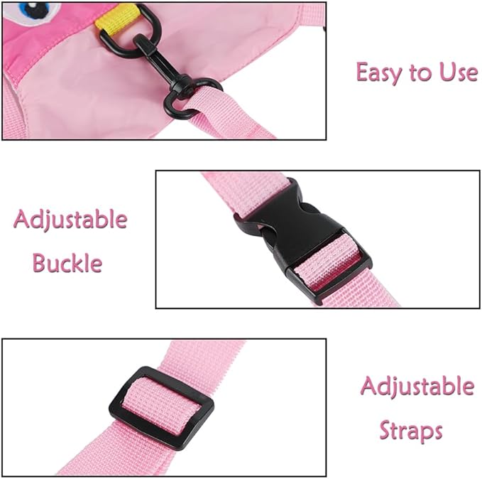 Toddler Harness Leash Anti-Lost Harness Lost Wrist Link for Boys and Girls Kid Safety Harnesses Cute Animal Harnesses for Shopping Airport Travel Beach Walking