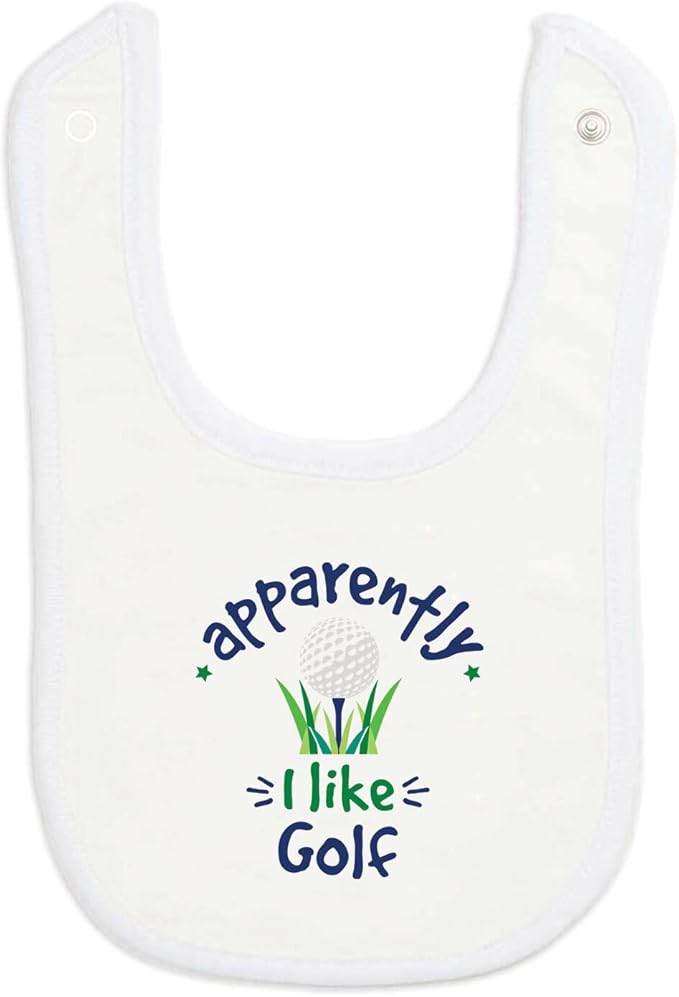 ChalkTalkSPORTS Golf Baby & Infant Bibs | Soft Microfiber Golfing Baby Bibs