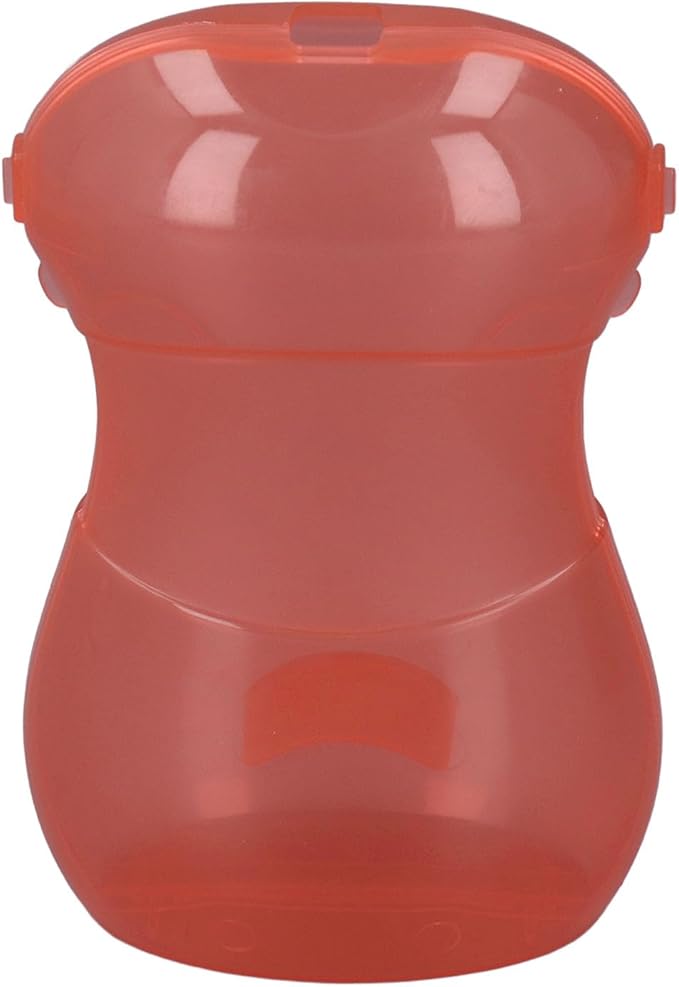 Hilitand Universal Multipurpose Design Baby Squeeze Proof Holder for Juice Box, Leakproof Self Feeding Food Pouch Holder with Versatile Design (Red)